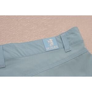 Scales Gear‎ Golf Pants Blue Performance Stretch Flat Front Mens Size 36 x 34